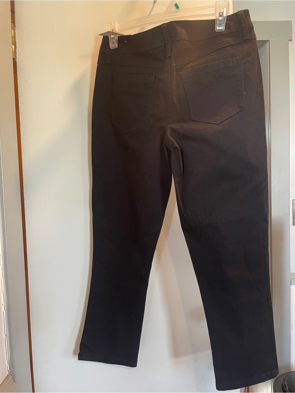 Canyon River Blues Women's Straight Leg Black Jeans NWT size 6
